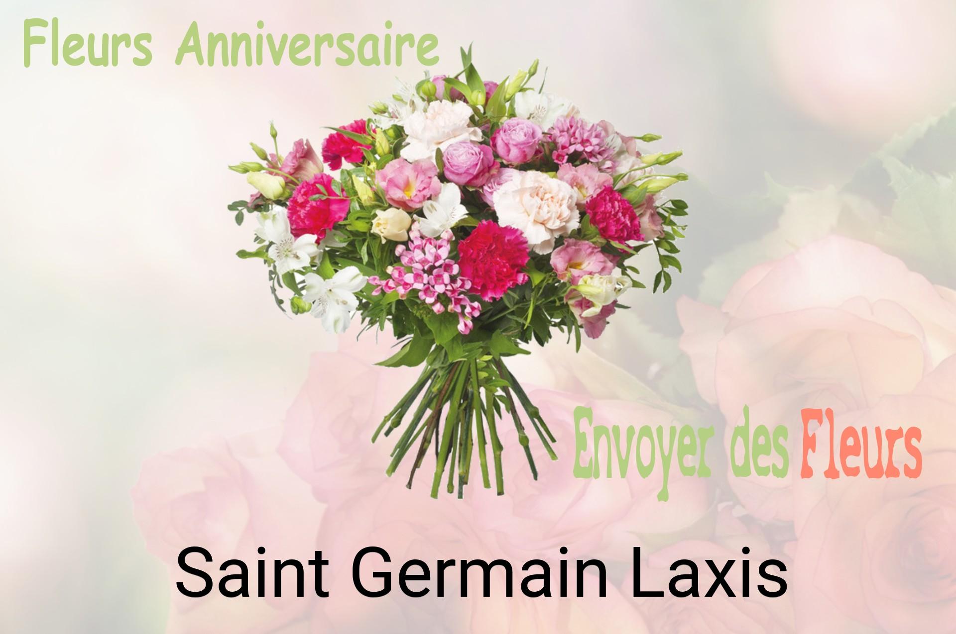 Bouquet de fleurs d’anniversaire livré à Saint-Germain-Laxis