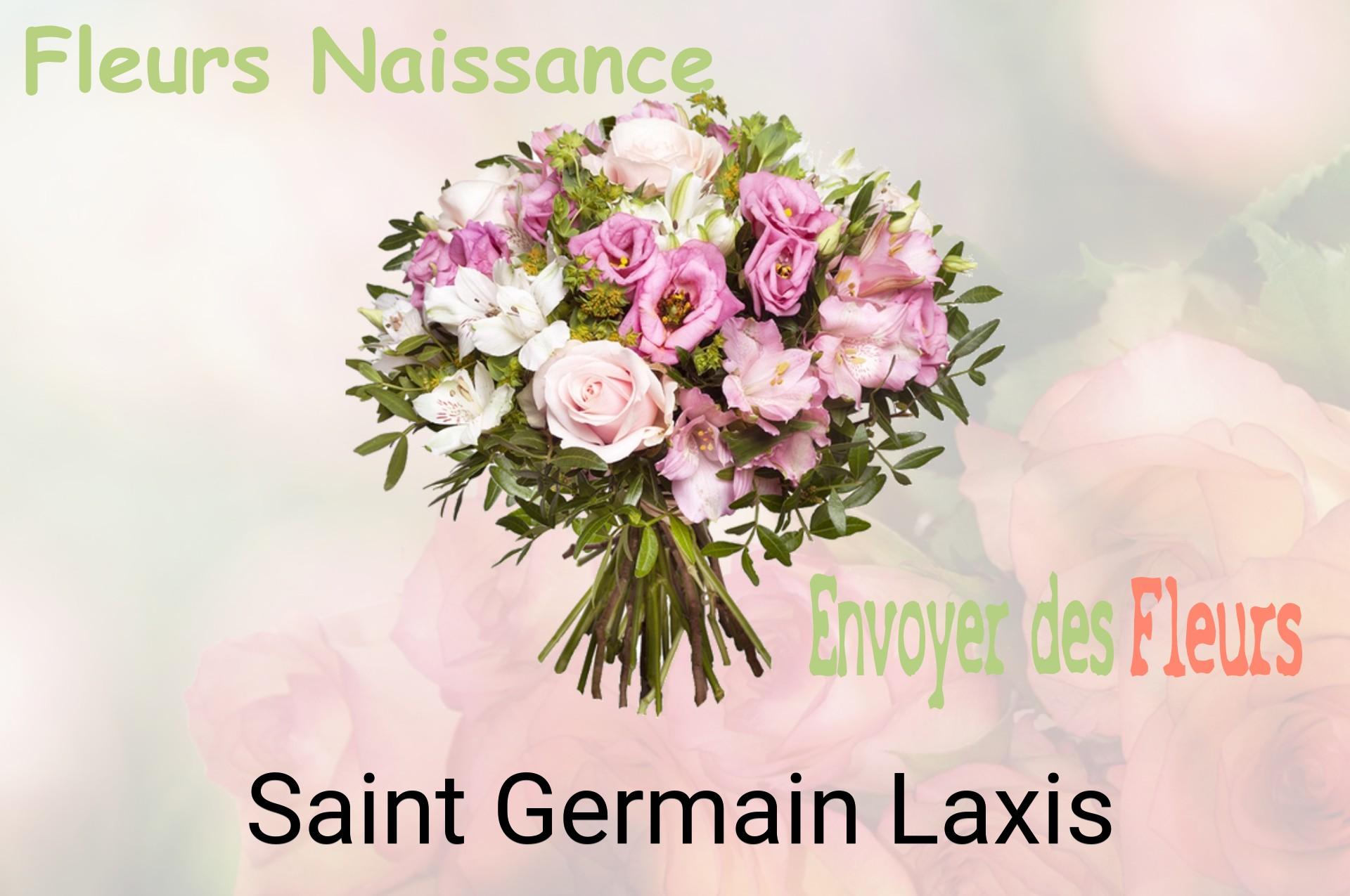 Bouquet de fleurs de naissance livré à Saint-Germain-Laxis