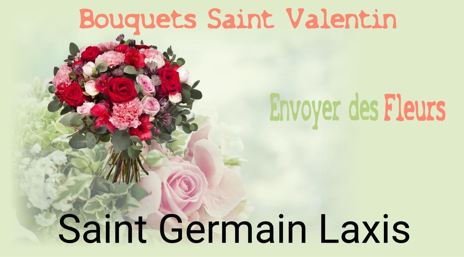 Roses de Saint-Valentin livrées à Saint-Germain-Laxis